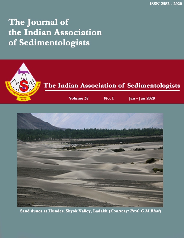 					View Vol. 37 No. 1 (2020): The Journal of the Indian Association of Sedimentologists
				