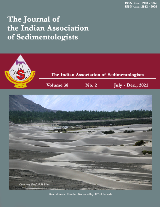 					View Vol. 38 No. 2 (2021): The Journal of the Indian Association of Sedimentologists
				